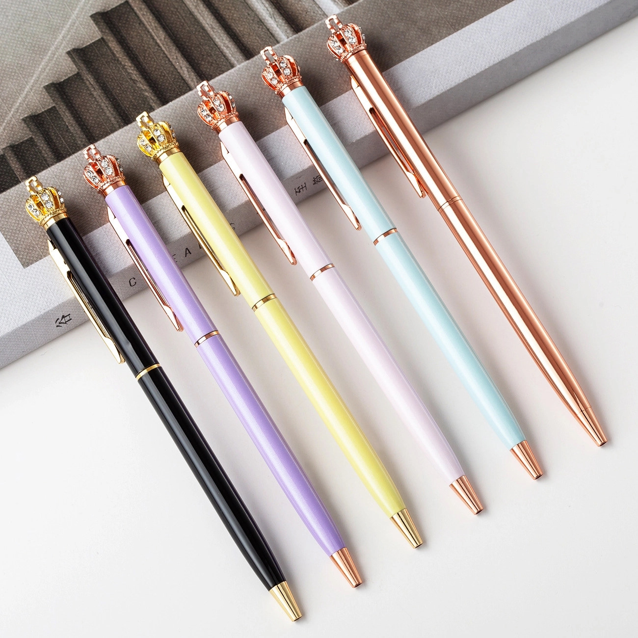 Crown Diamond Ballpoint Pen 2