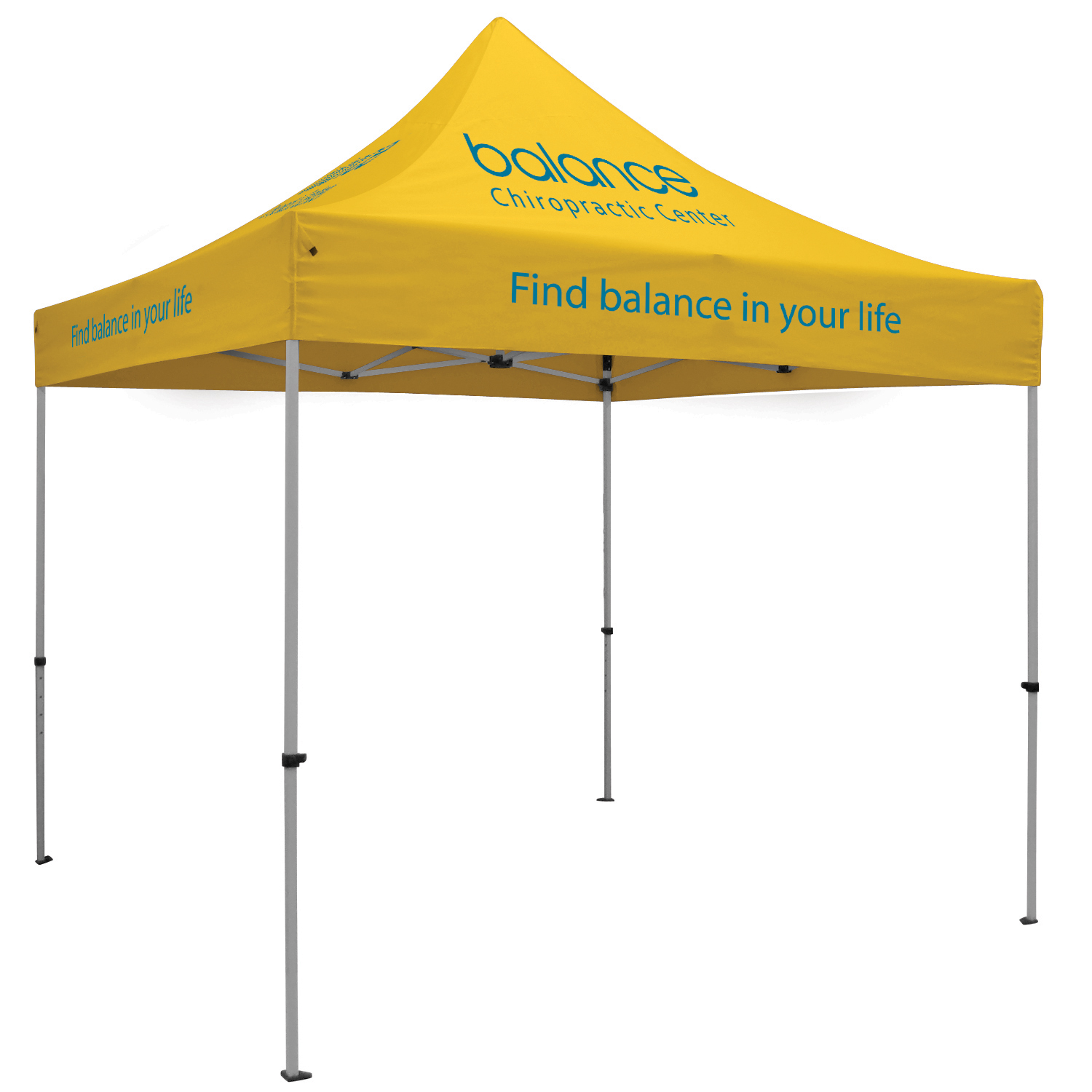 10' Premium Tent Kit (Imprinted, 4 Locations) 16