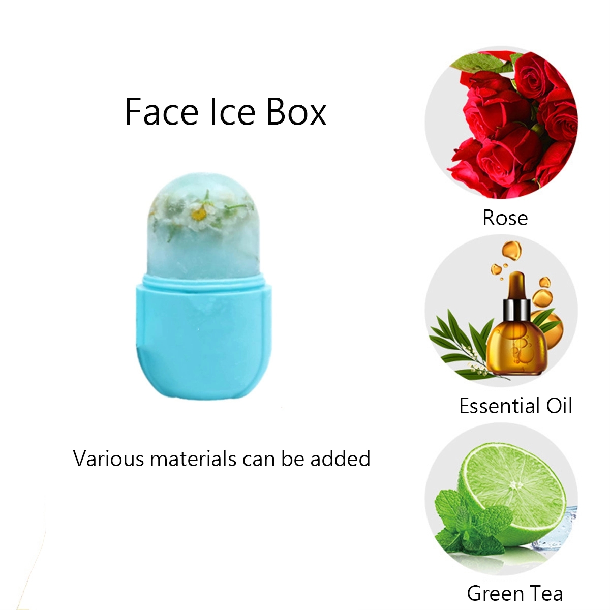 Ice Cube Rolling Repairs Skin Silicone Tray Mold 4