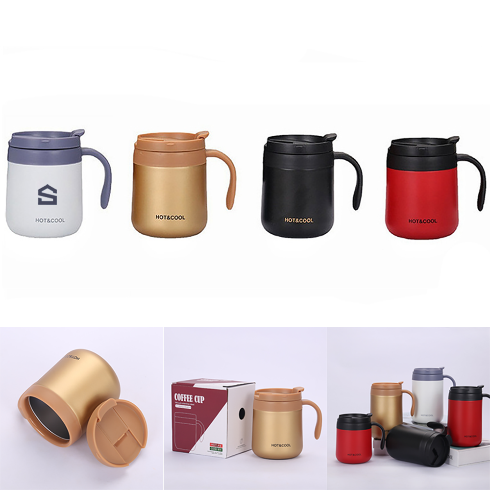 12 oz Stainless Steel Tumbler w/ Handle 3