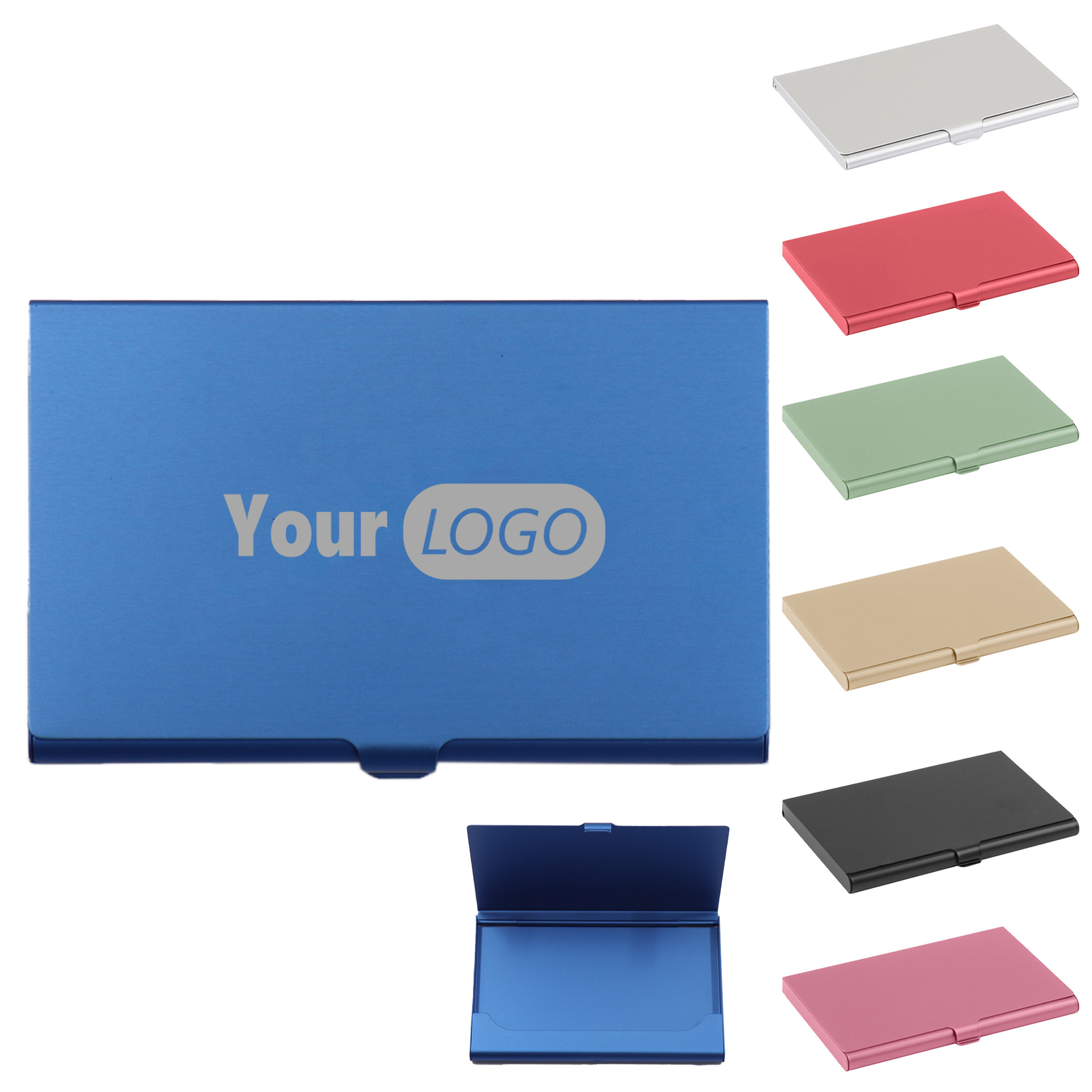 Portable Flip-Top Business Card Holder 6