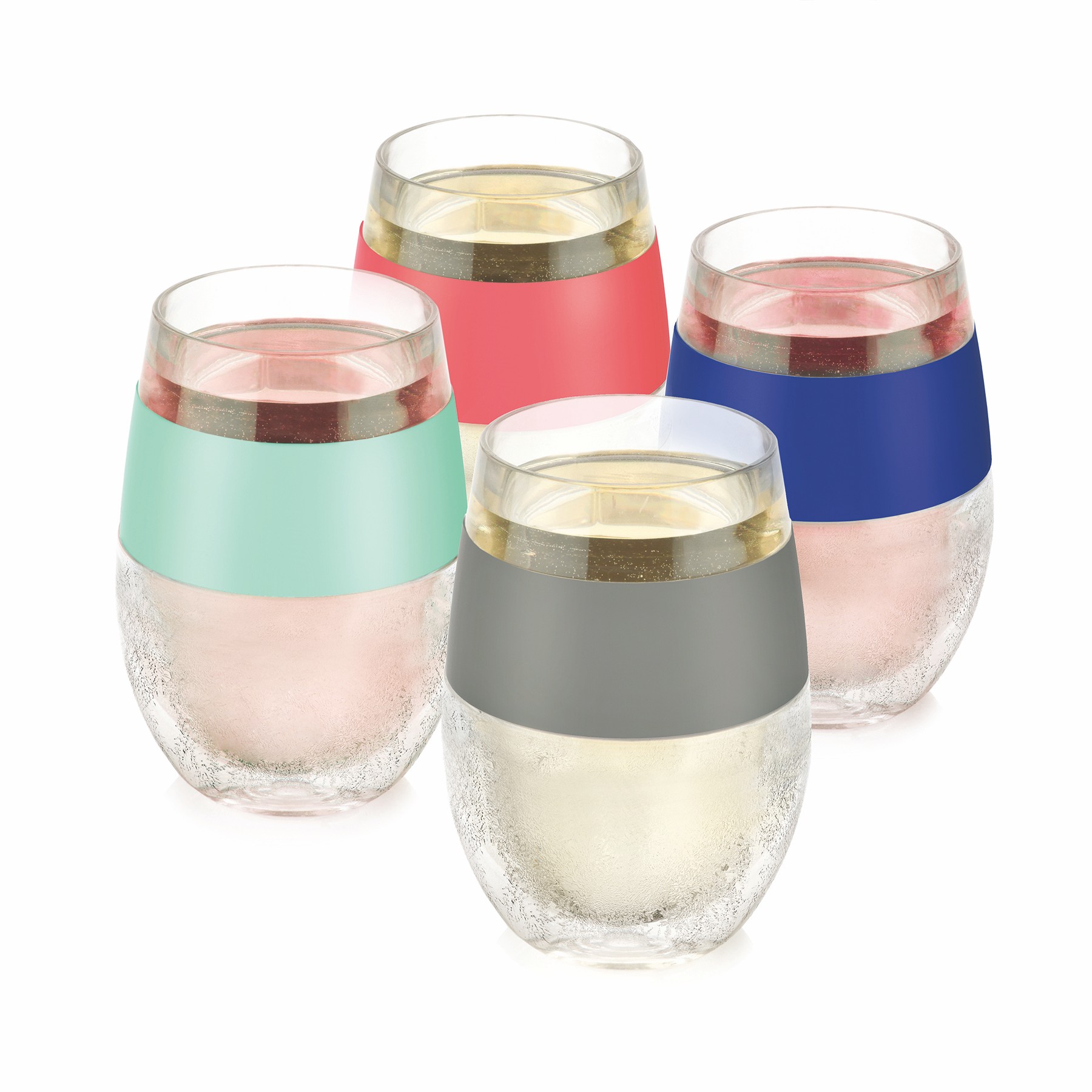 HOST® Clear Wine FREEZE™ Cup, set of 2 2
