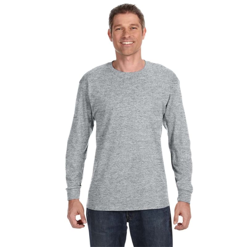 Jerzees 5.6 Oz., 50/50 Heavyweight Blend™ Long-Sleeve T-Sh 1