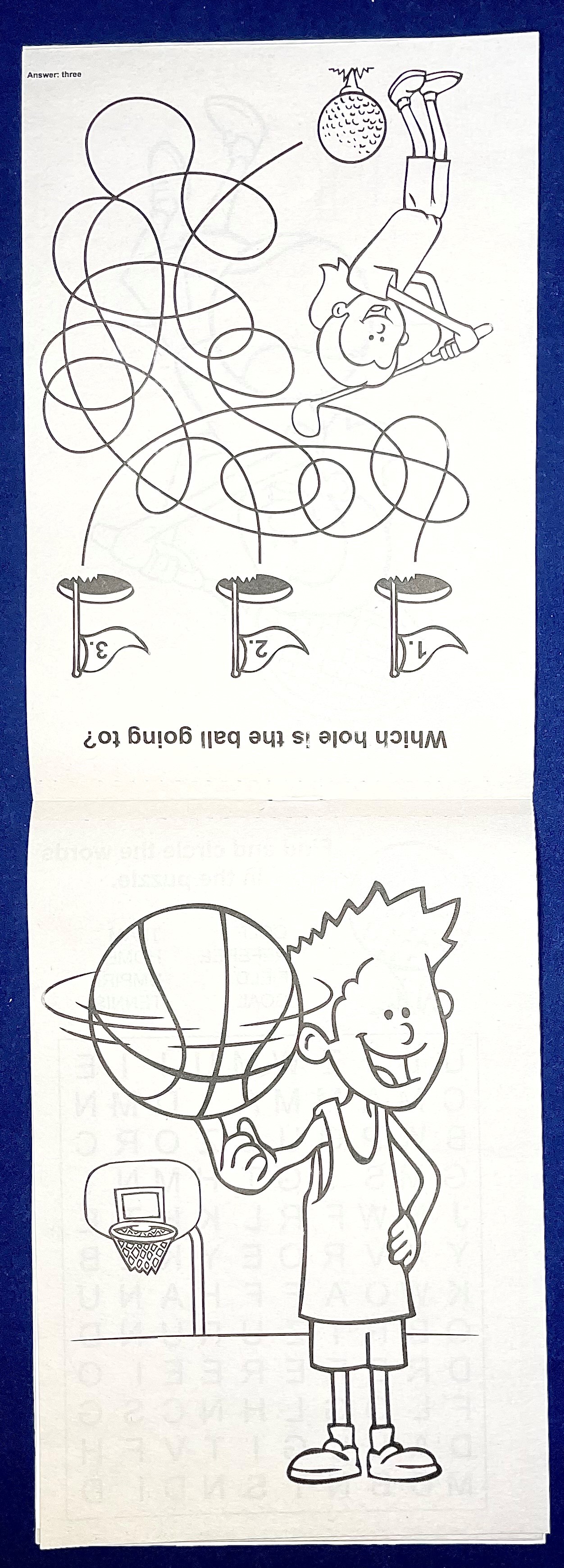 ACTIVITY PAD - Sports Fun Activity Pad 4