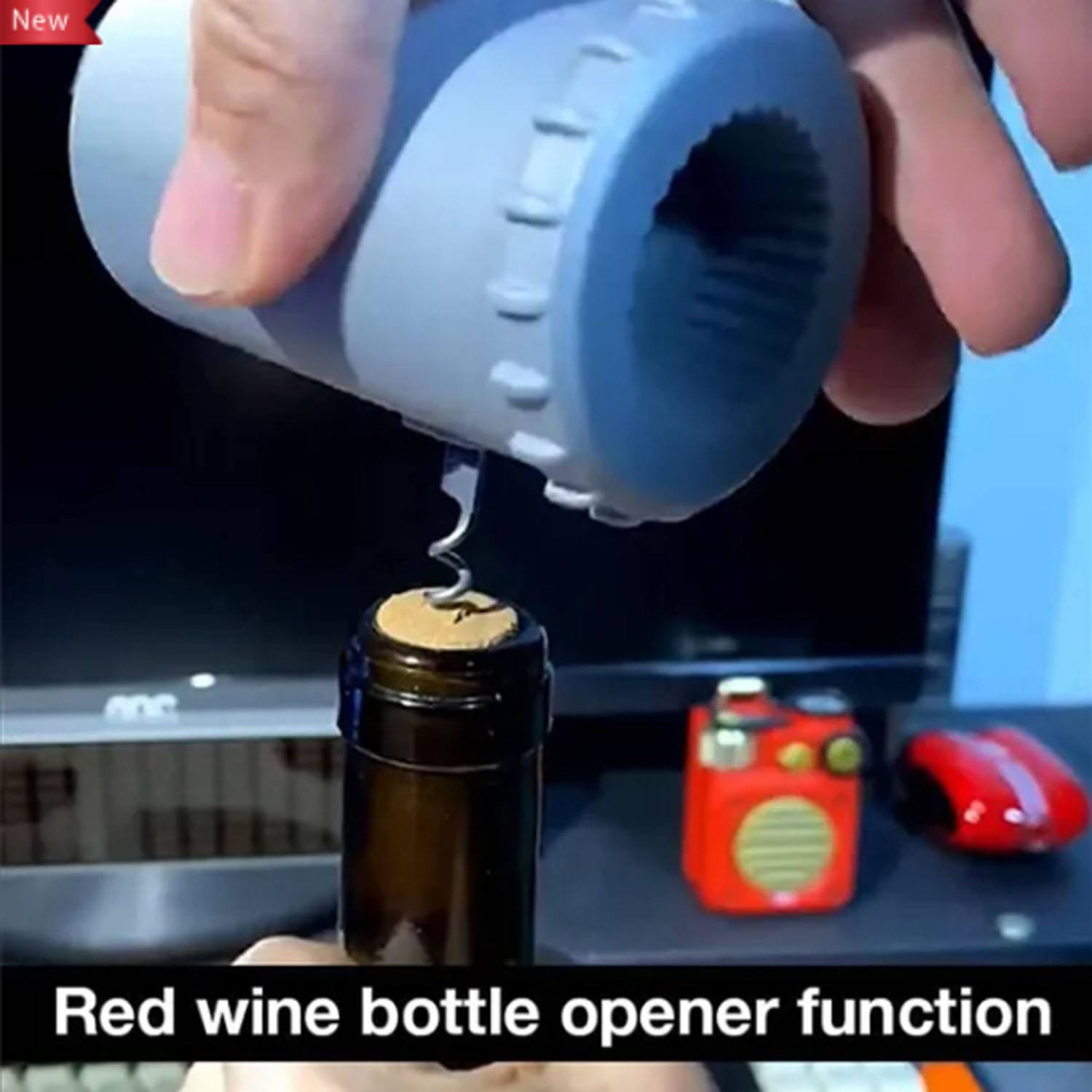 3-in-1 Magnetic Automatic Push Down BeerBottle Opener 12