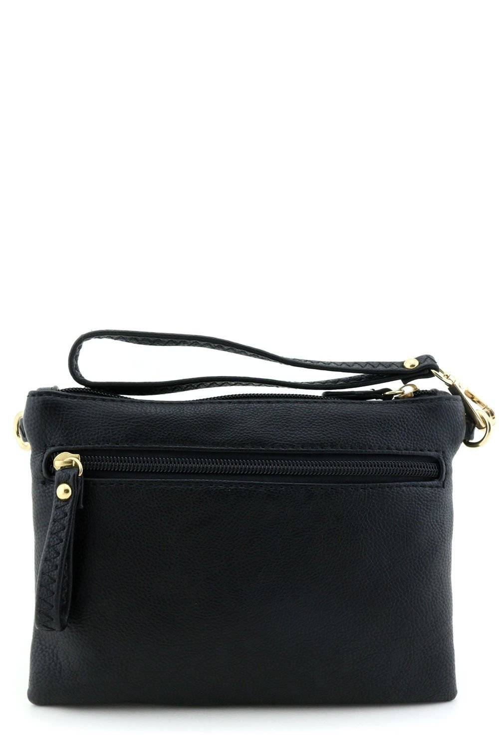 PU Leather Small Wristlet Crossbody Bag 3