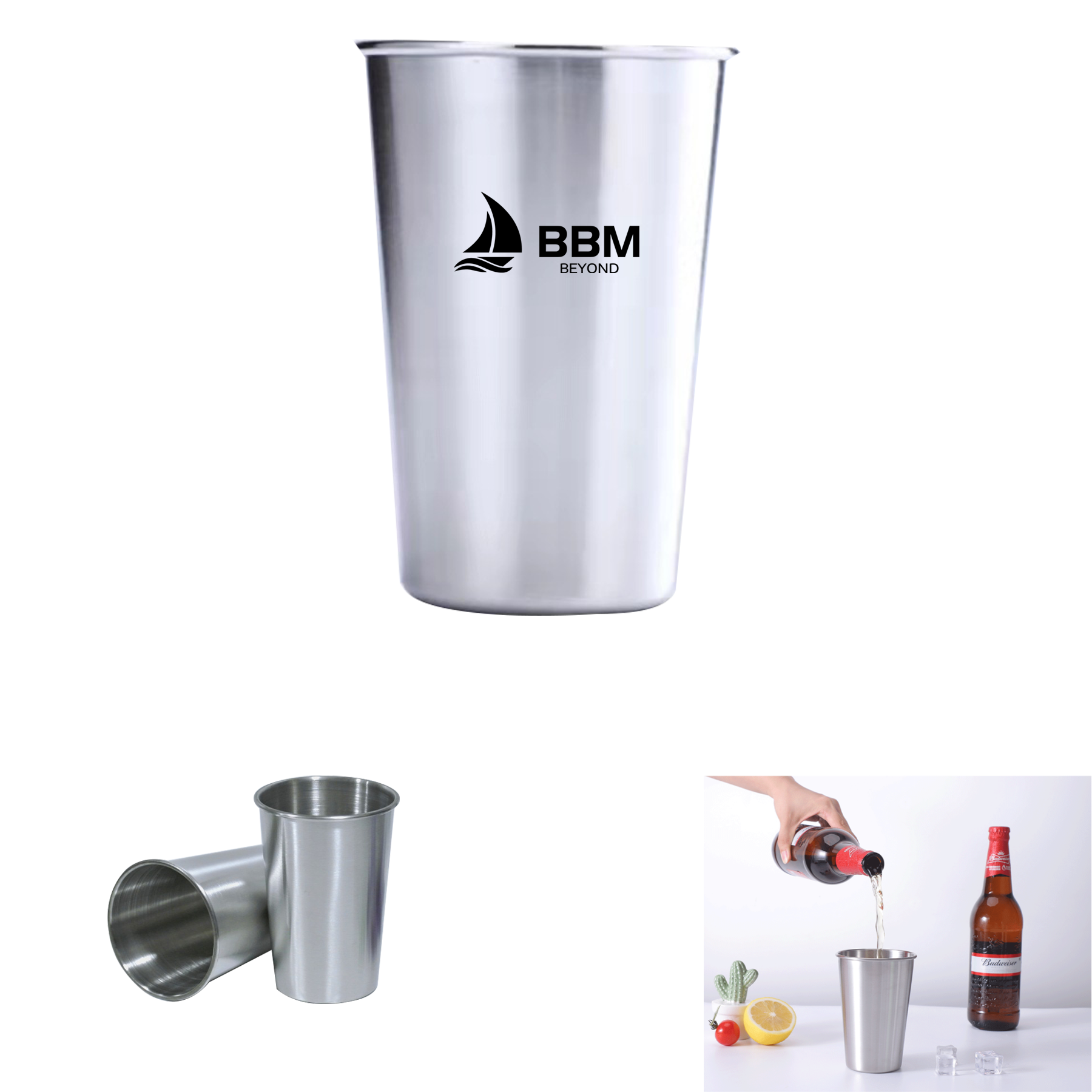 Stainless Steel Beer Cup 1