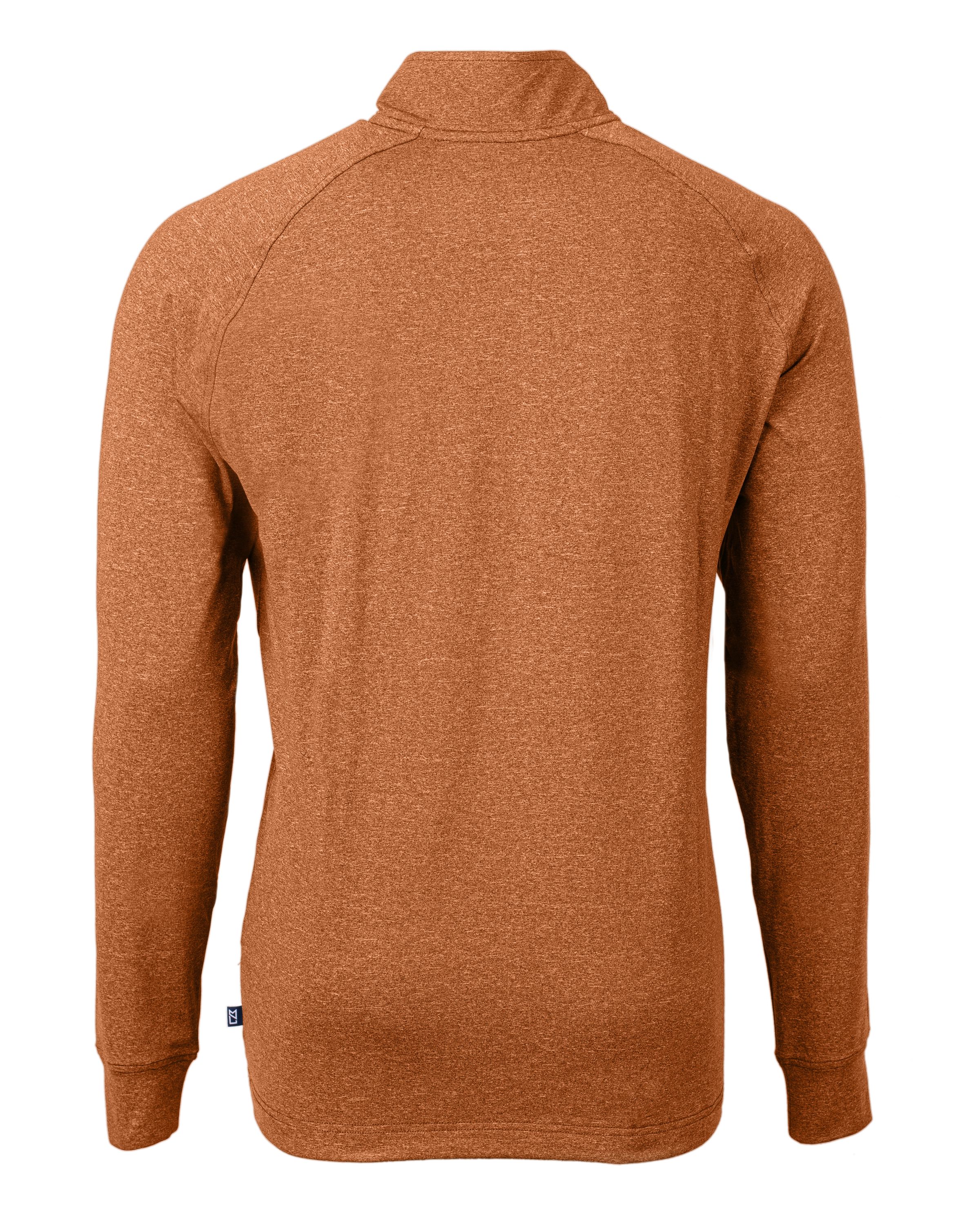 Cutter & Buck Adapt Recycled Soft Knit Stretch Mens Heathered Quarter Zip Pullover 60
