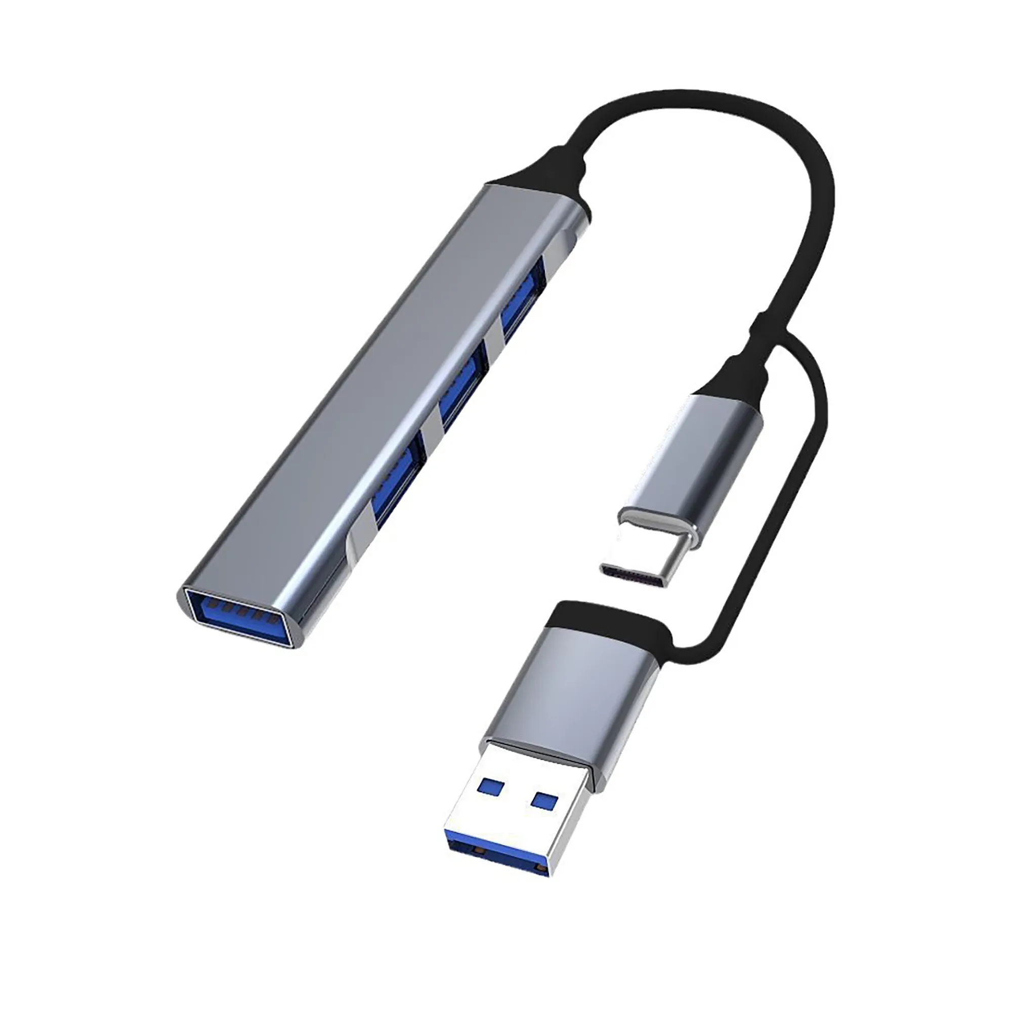 USB Connector Dual Port Alloy 3