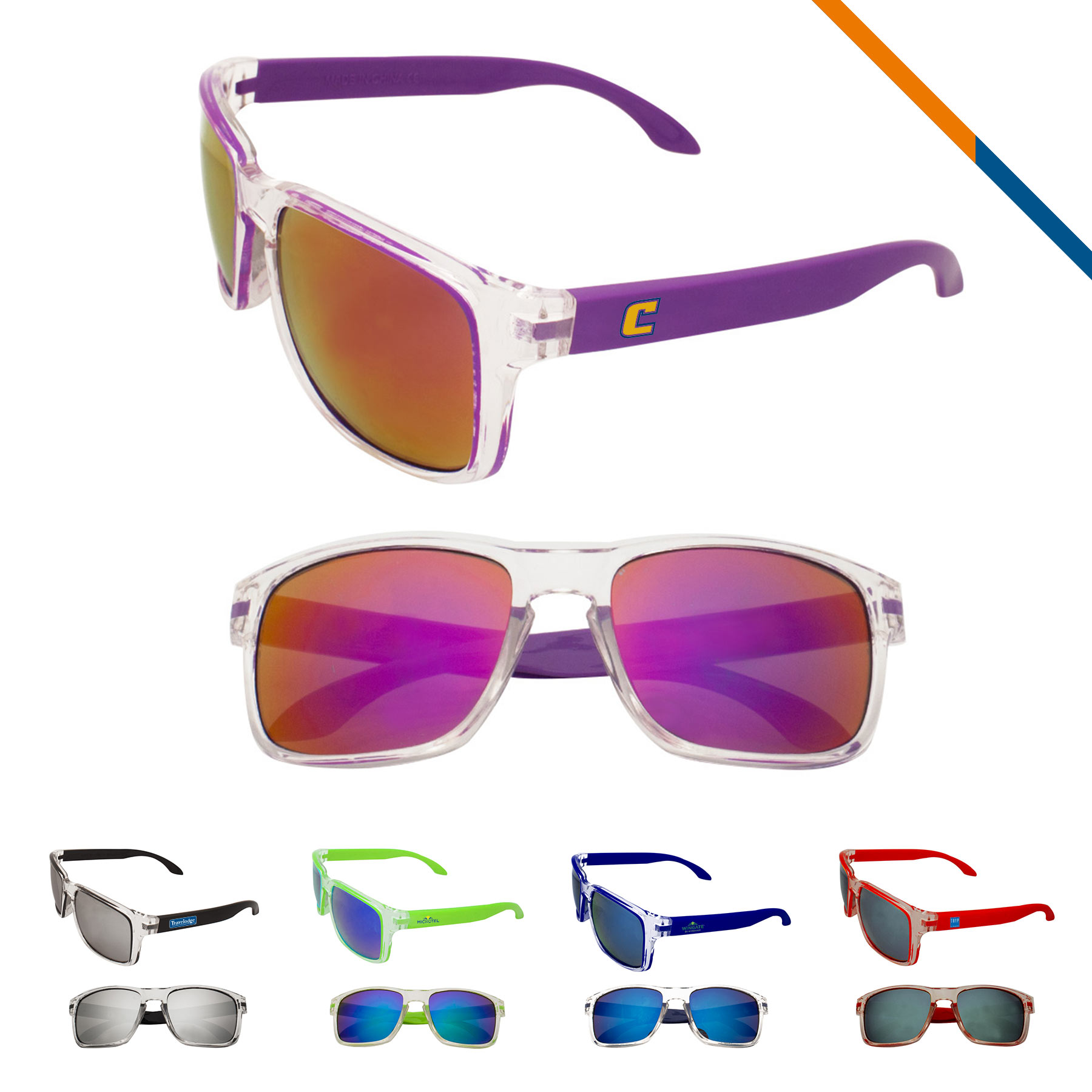 Perio Mirrored Sunglasses 6