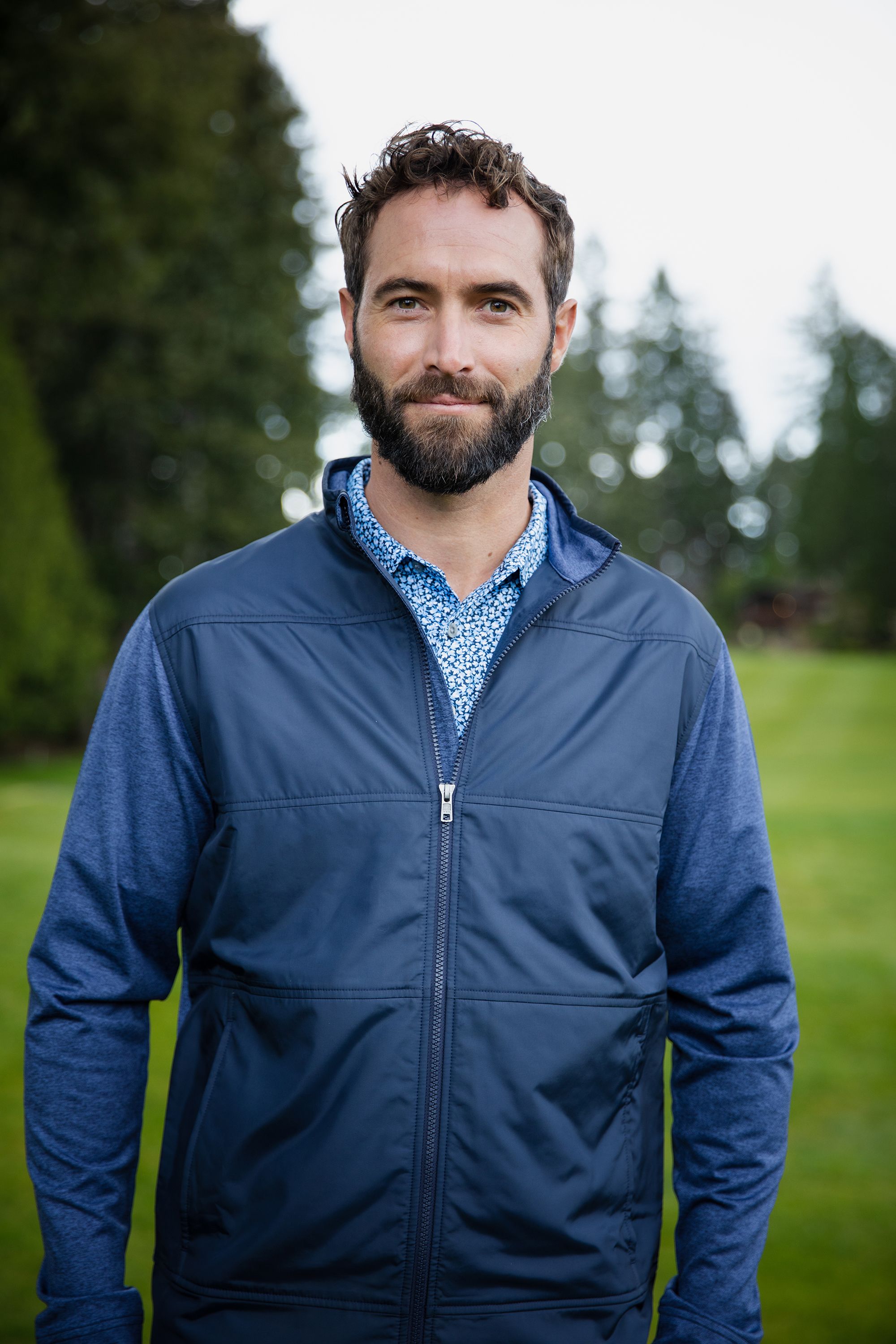 Cutter & Buck Stealth Recycled Hybrid Quilted Mens Windbreaker Jacket 44