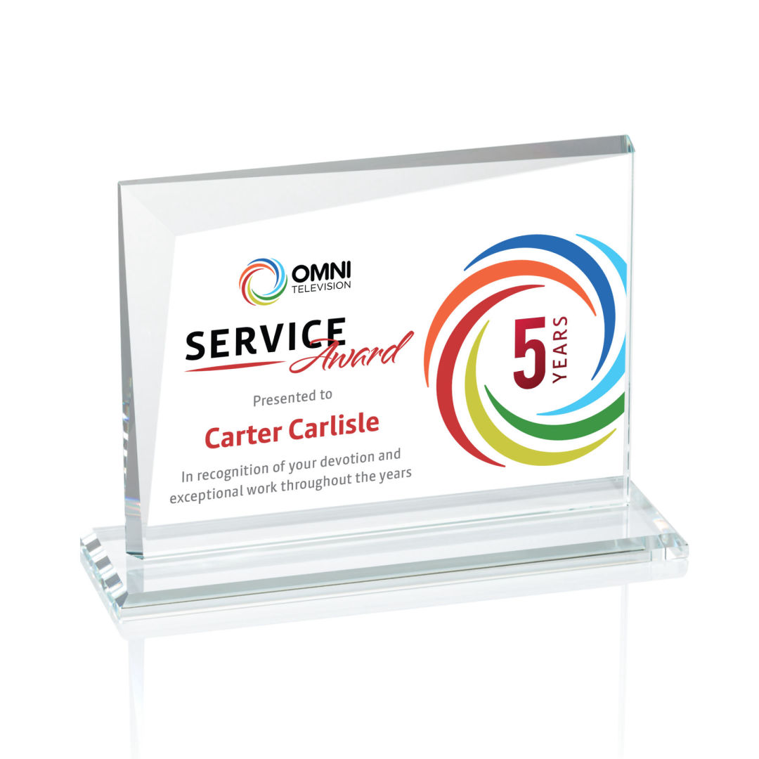 Mirela VividPrint™ Award - Clear 7