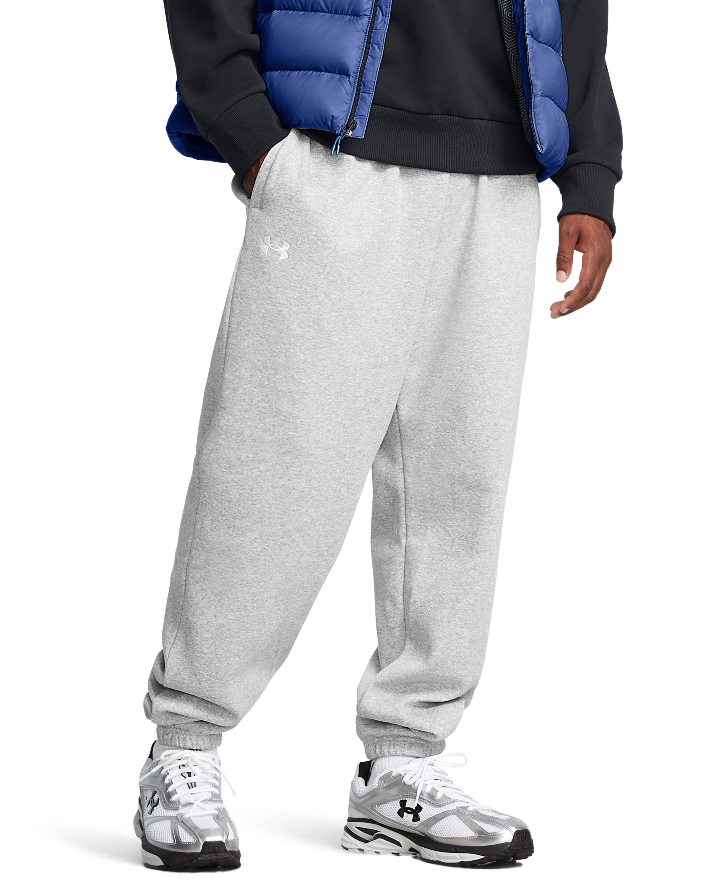 UA Rival Fleece Men's Puddle Pants 4