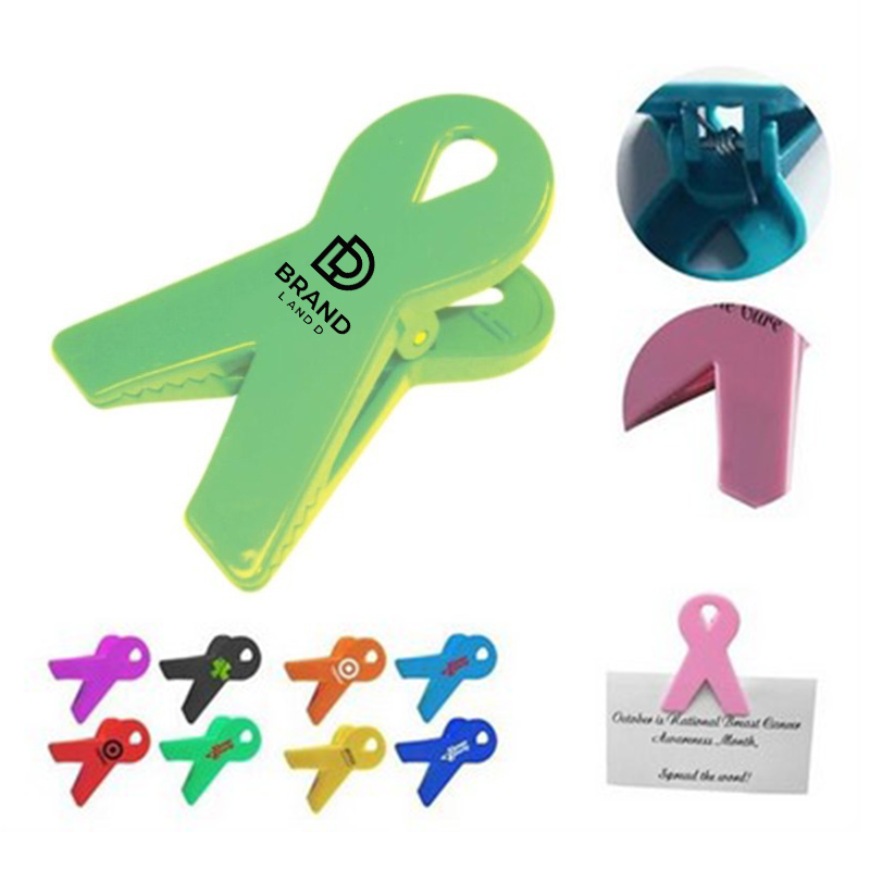 Ribbon Shape Magnetic Memo Holder Clips 4