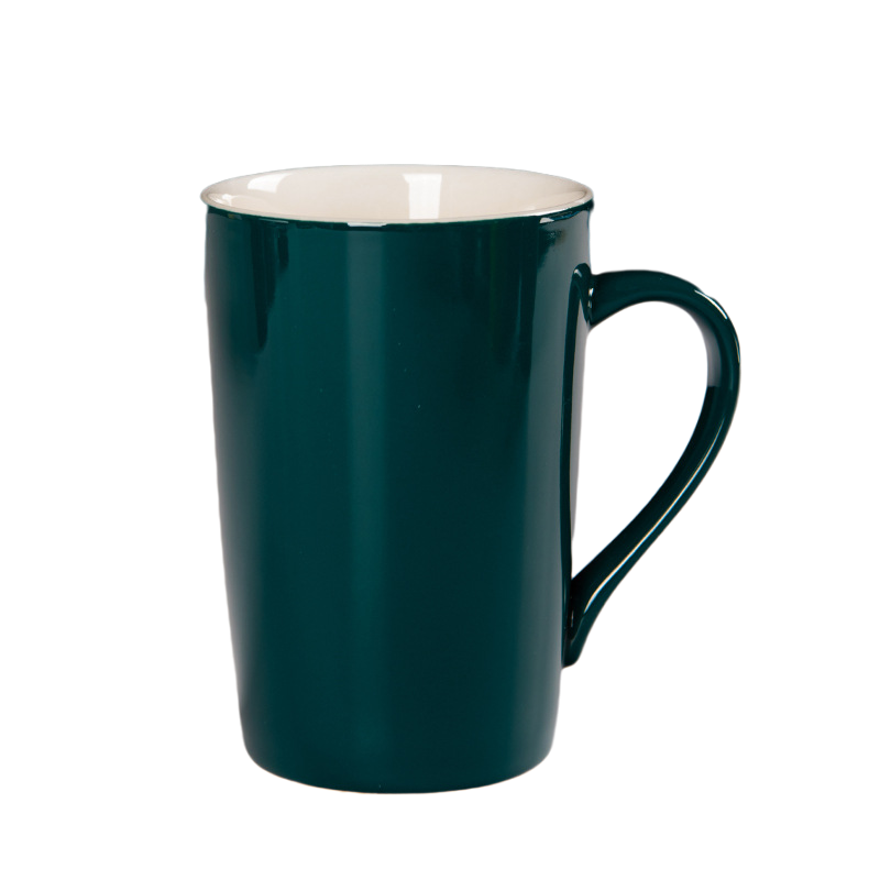 Custom Logo 12 oz Ceramic Coffee Mug 16