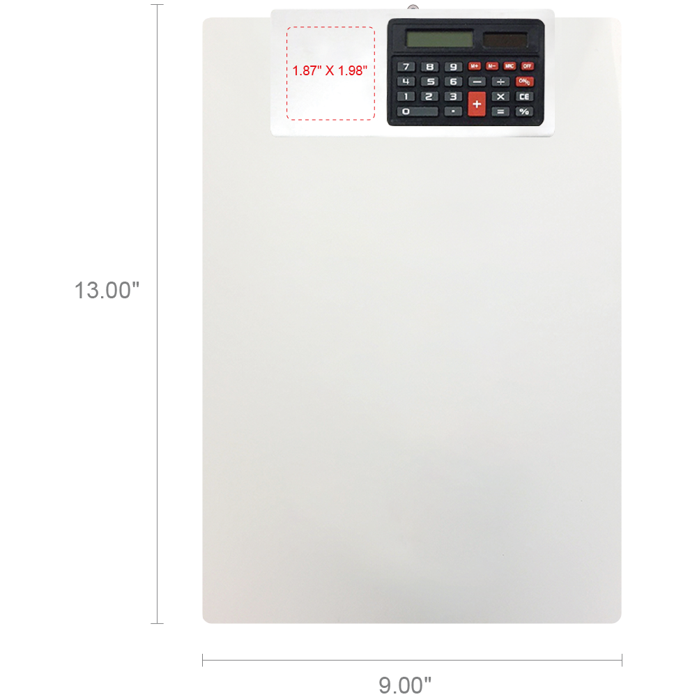 Bridgeport Clipboard with Calculator Clip