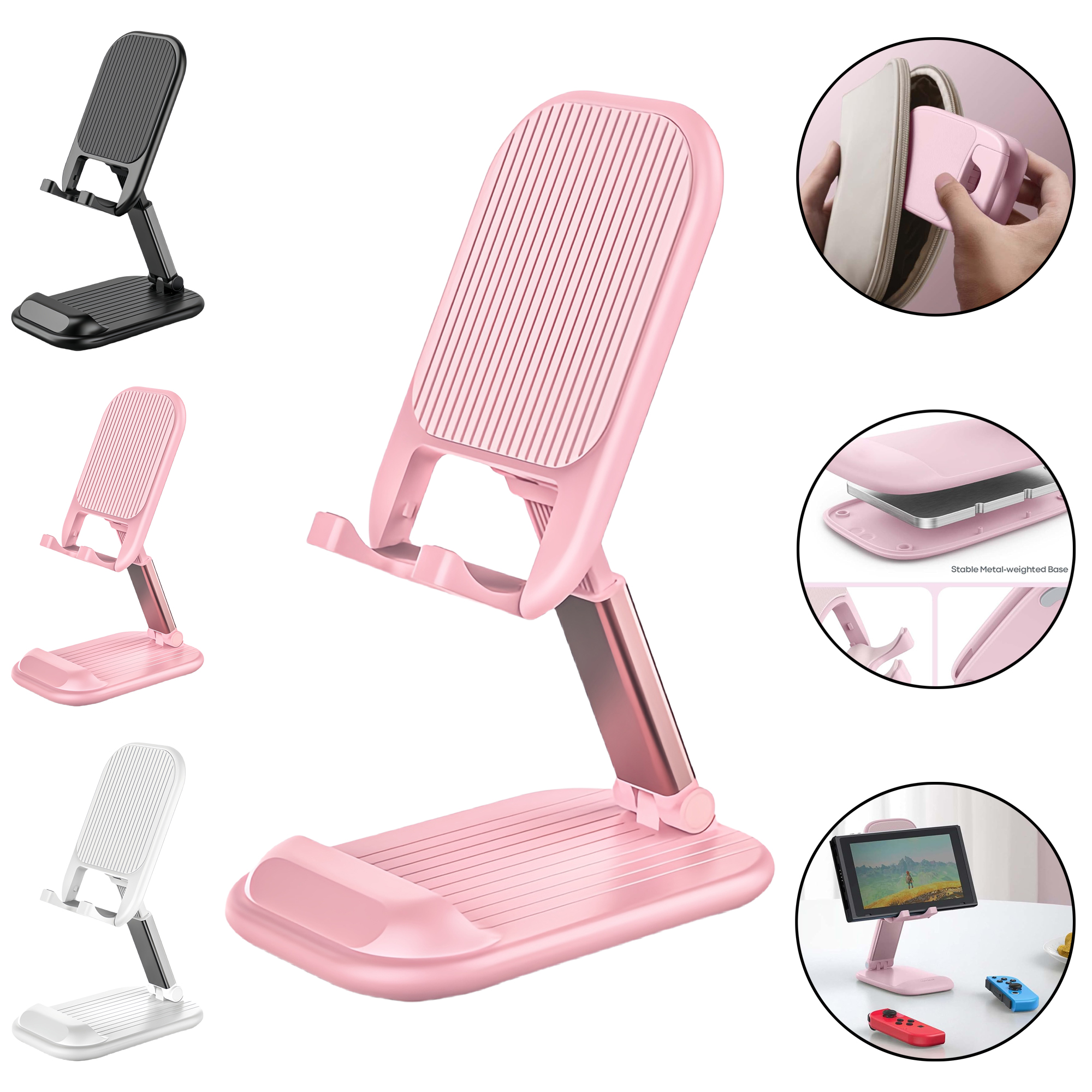 Foldable Extendable Phone Stand Holder for Desk 4