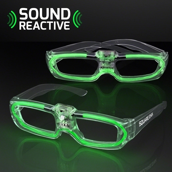 Sound Reactive LED Party Shades, 80s Style 9