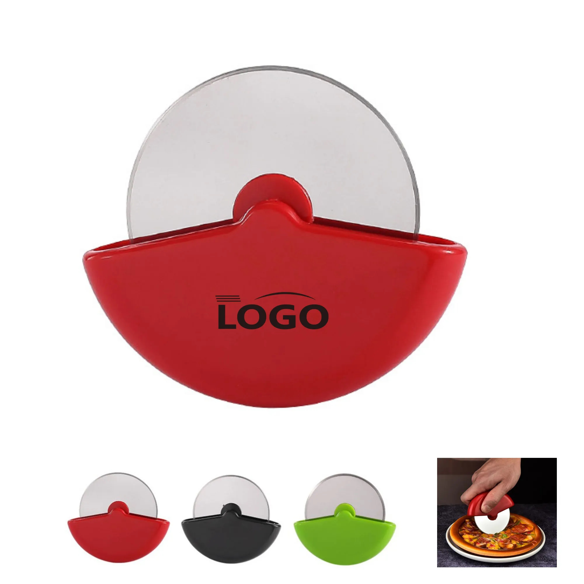 Handheld Pizza Slicer Cutter Wheel 5