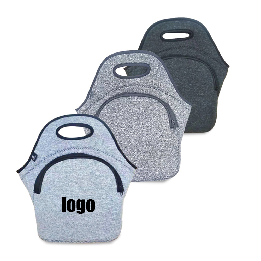 Insulated Waterproof Lunch Tote Box for Work Travel & Picnic, custom lunch bag with logo imprint 3