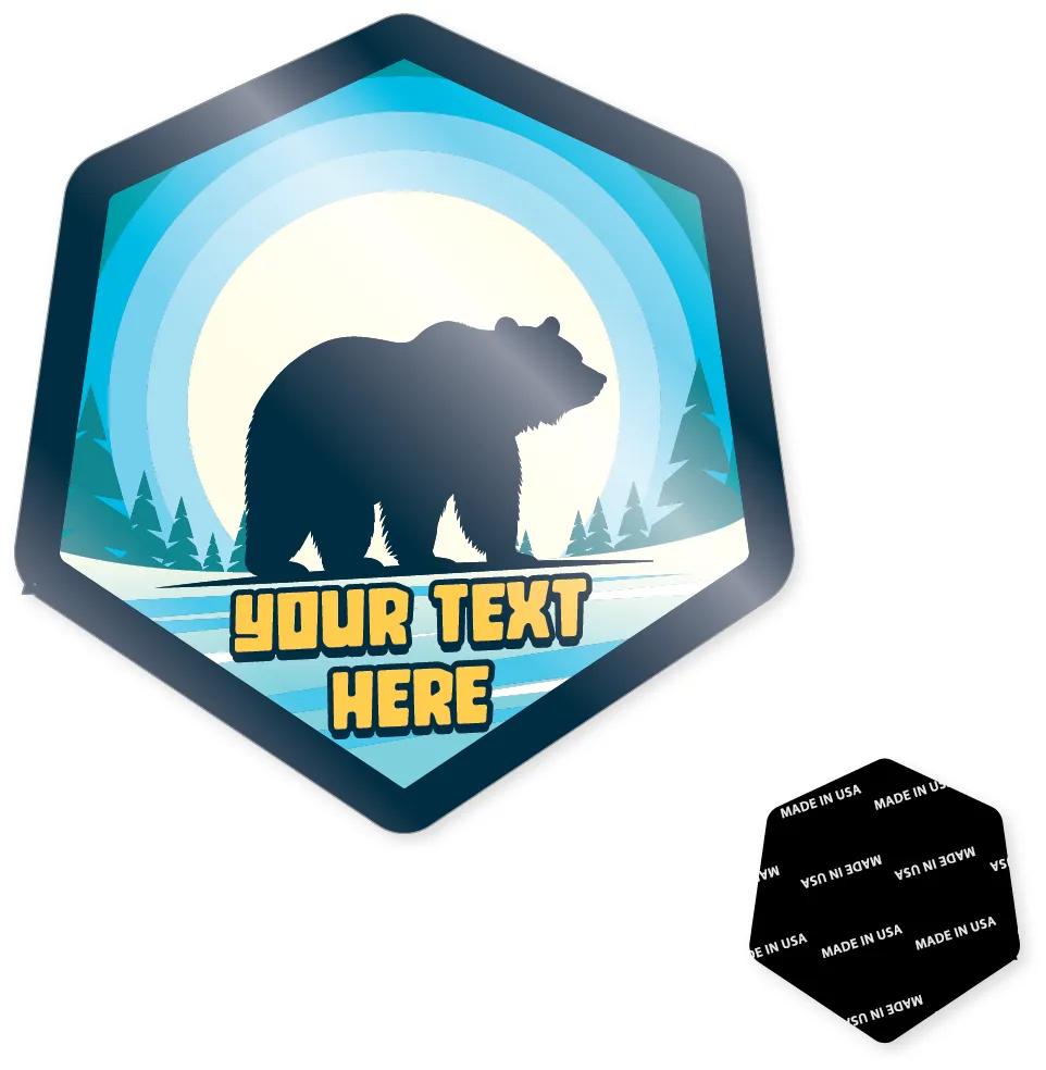 Premium Stock Image 1/4" Acrylic Magnet - USA Made