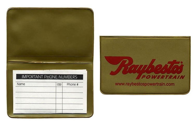 Fold Over Case with insert card of your choice 12