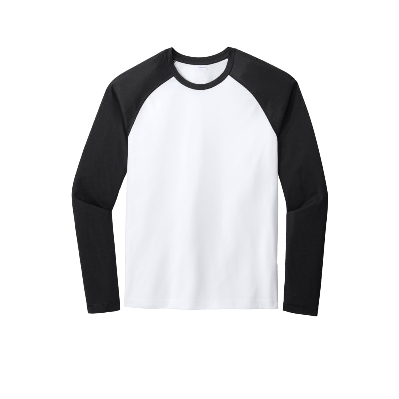 Sport-Tek PosiCharge Long Sleeve Tri-Blend Wicking Raglan Tee 32