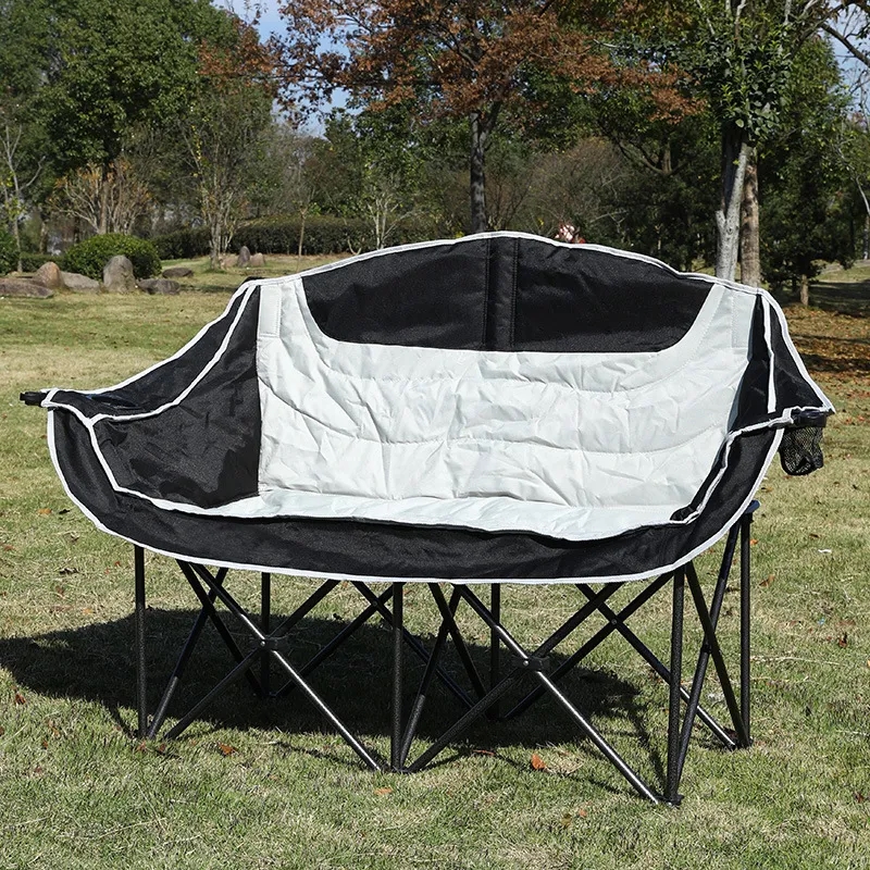 Portable Camping Moon Chair For 2 People 3