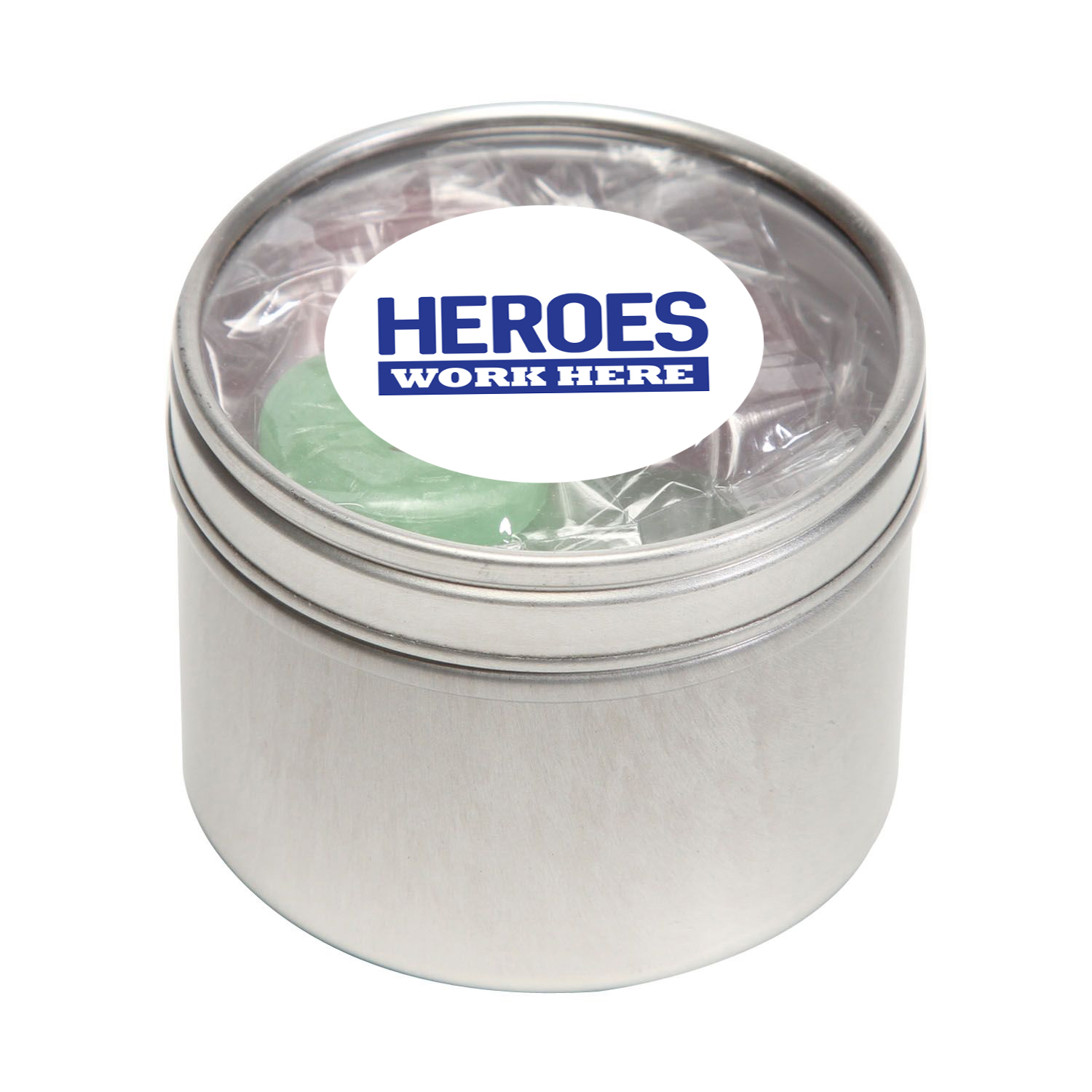 Small Round Window Tin Premium Fill 4