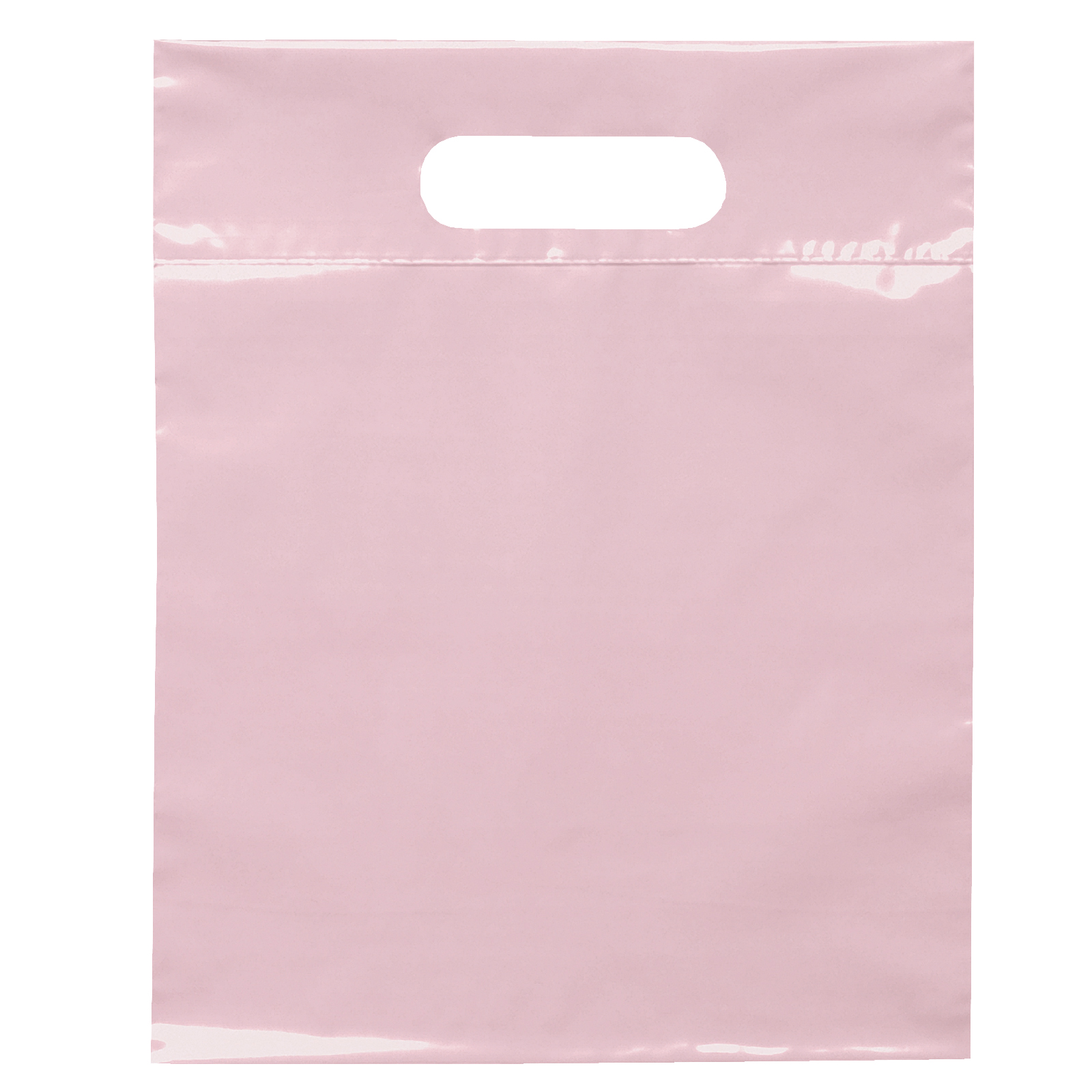 Die Cut Handle Bag - 9 1/2W x 12H - Flexo Ink Print 20