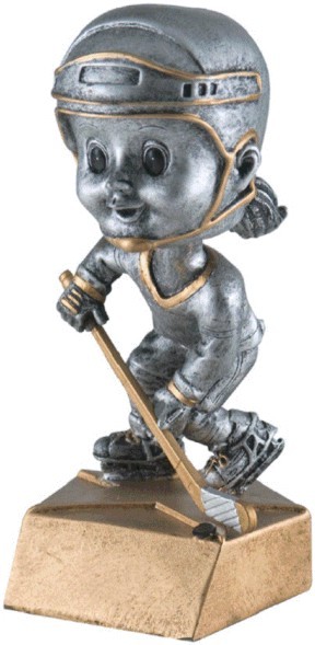 Hockey, Female Bobble Head Figure 1