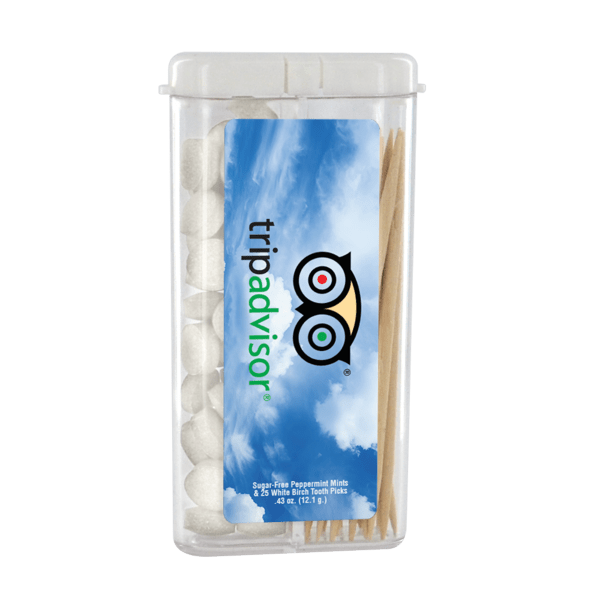 Rectangular Flip-Top Mints and Toothpicks 7