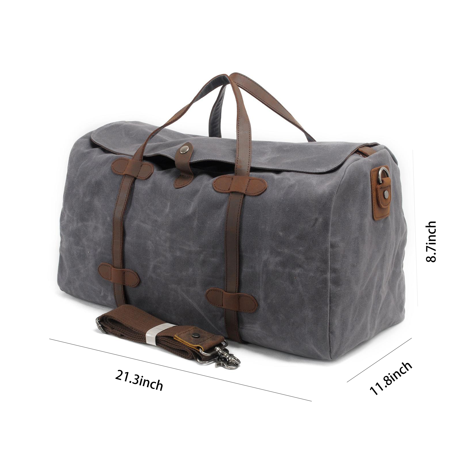 Canvas Waterproof Wearable Duffel Bag 7