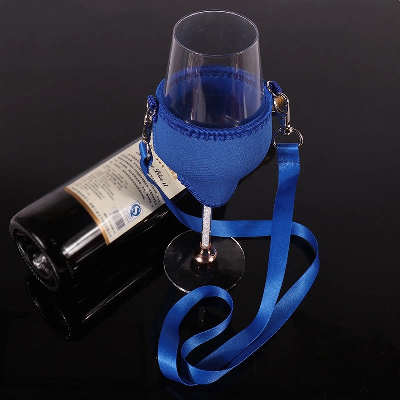 Custom Neoprene Wine Glass Holder 4