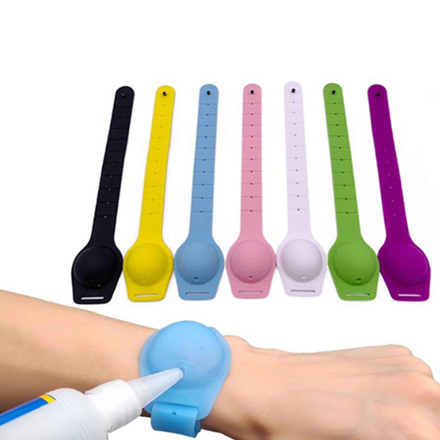 Silicone Sanitizer Wristband 1
