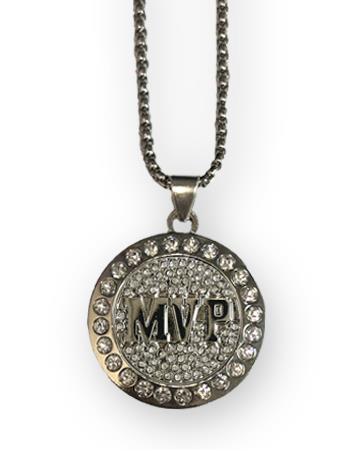 Necklace: 1.25" Circle Pendant Necklace and (MVP 1