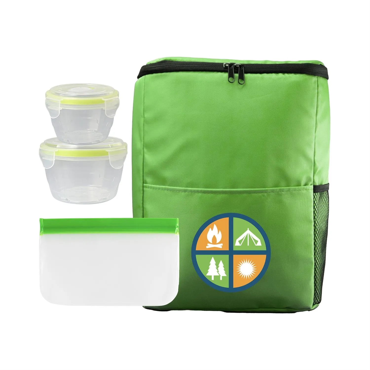 Sporty RPET Nested Snack Set 7