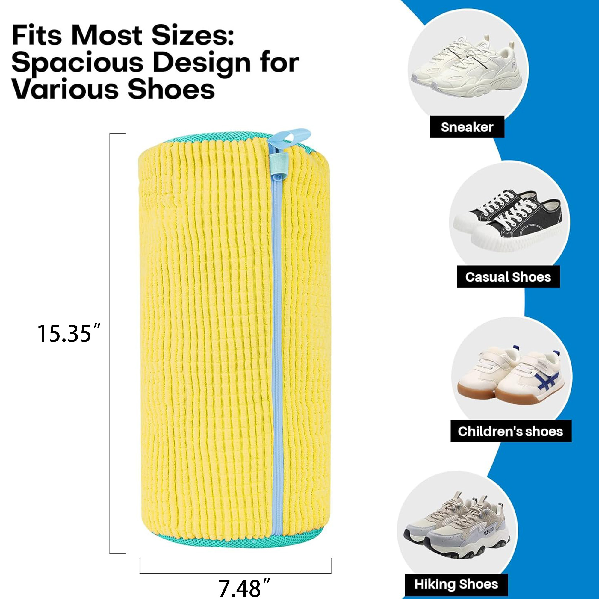 Zipper Shoe Laundry Bag for Machine 1