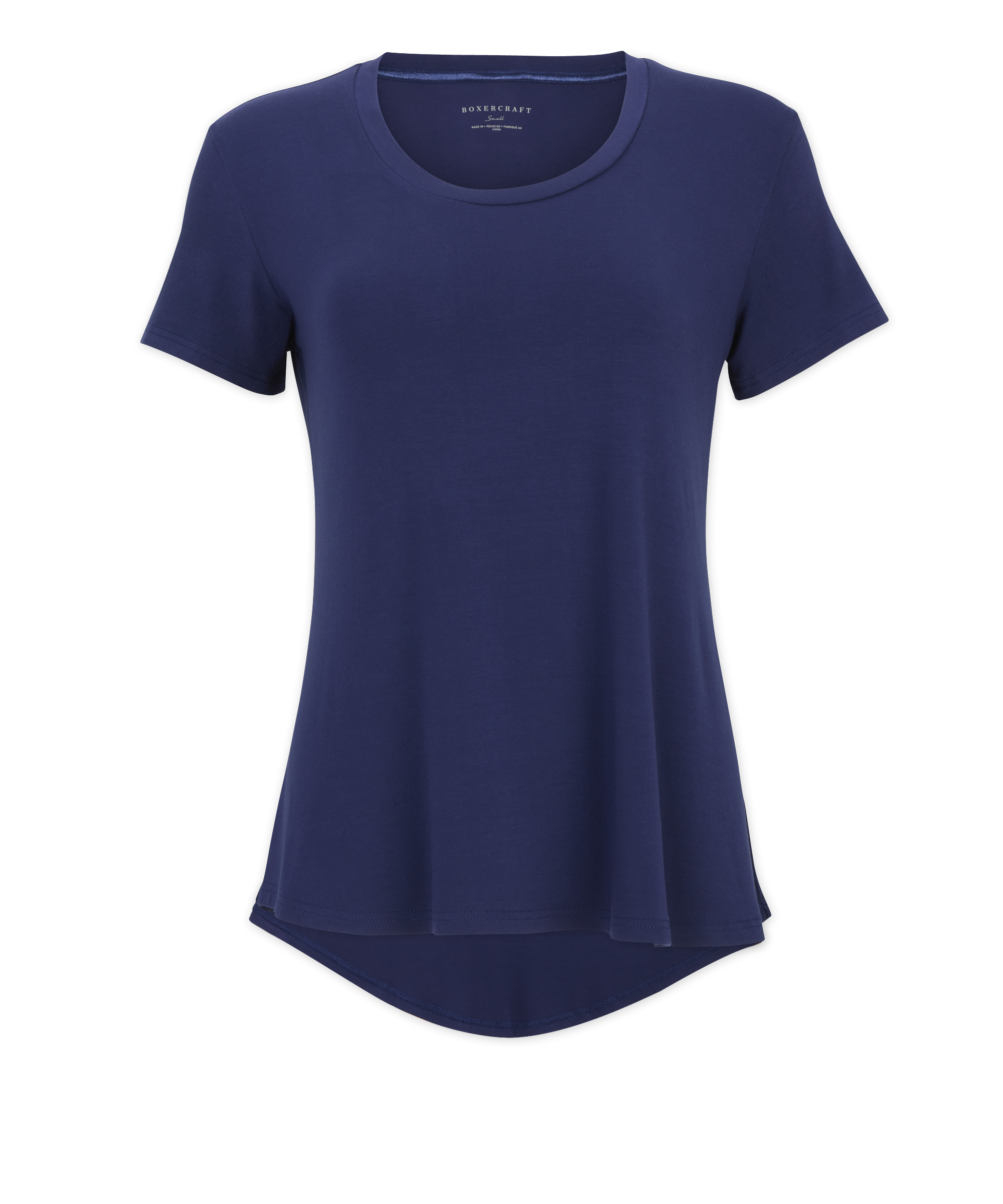 BOXERCRAFT WOMEN'S BAMBOO SCOOP NECK TEE 1