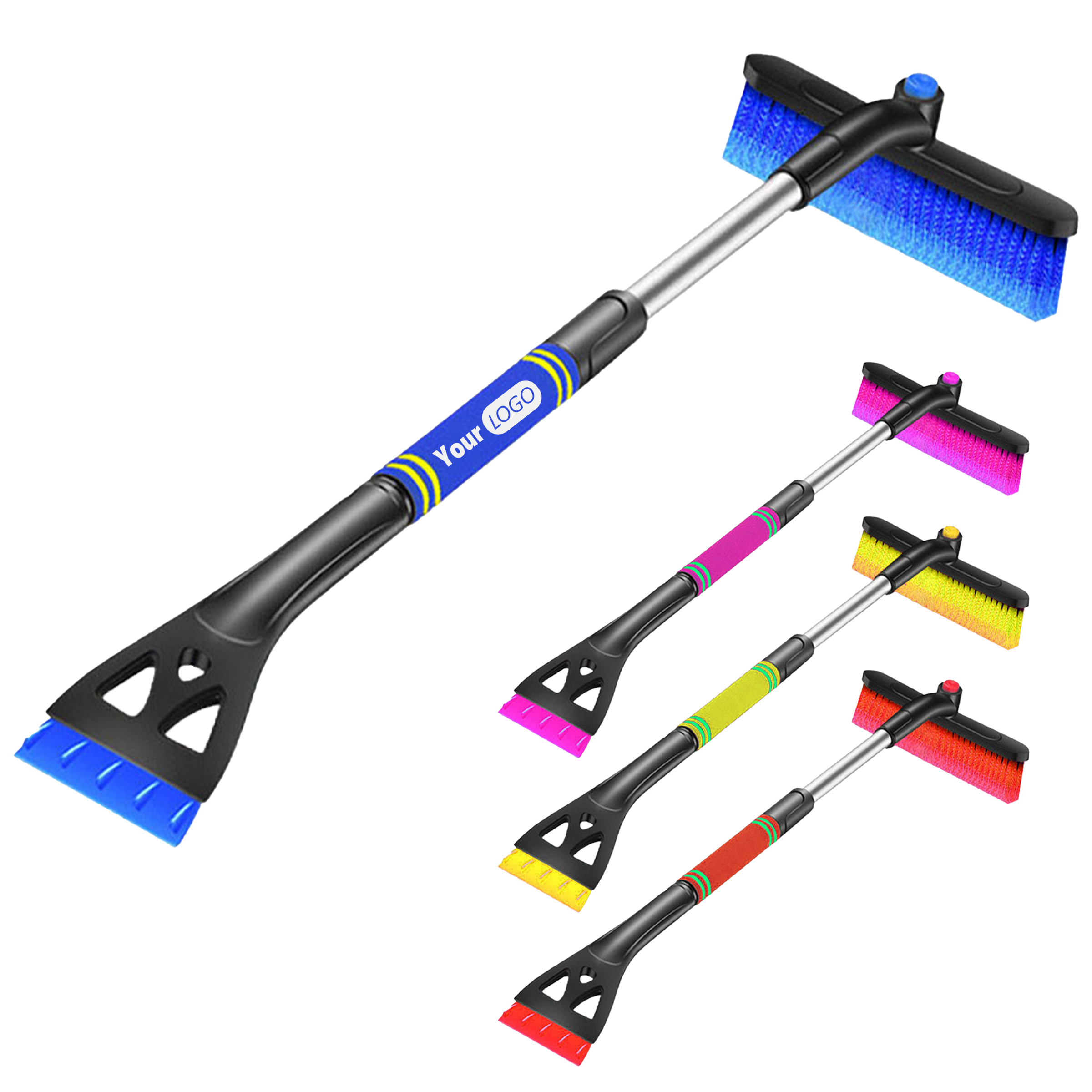 Abs Reliable 2-In-1 Snow Brush For Winter Car Care 2