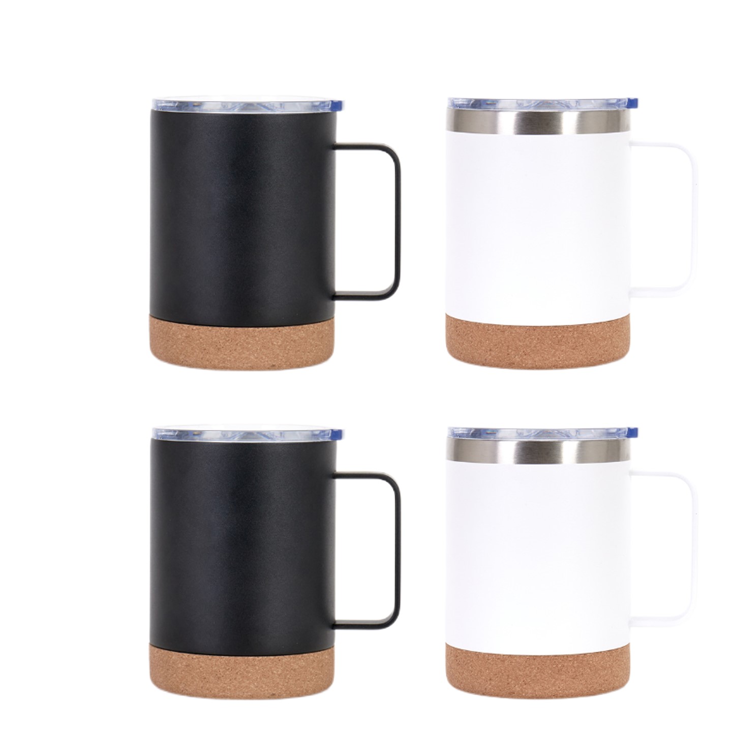 12 Oz Vacuum Mug with Cork Bottom 6