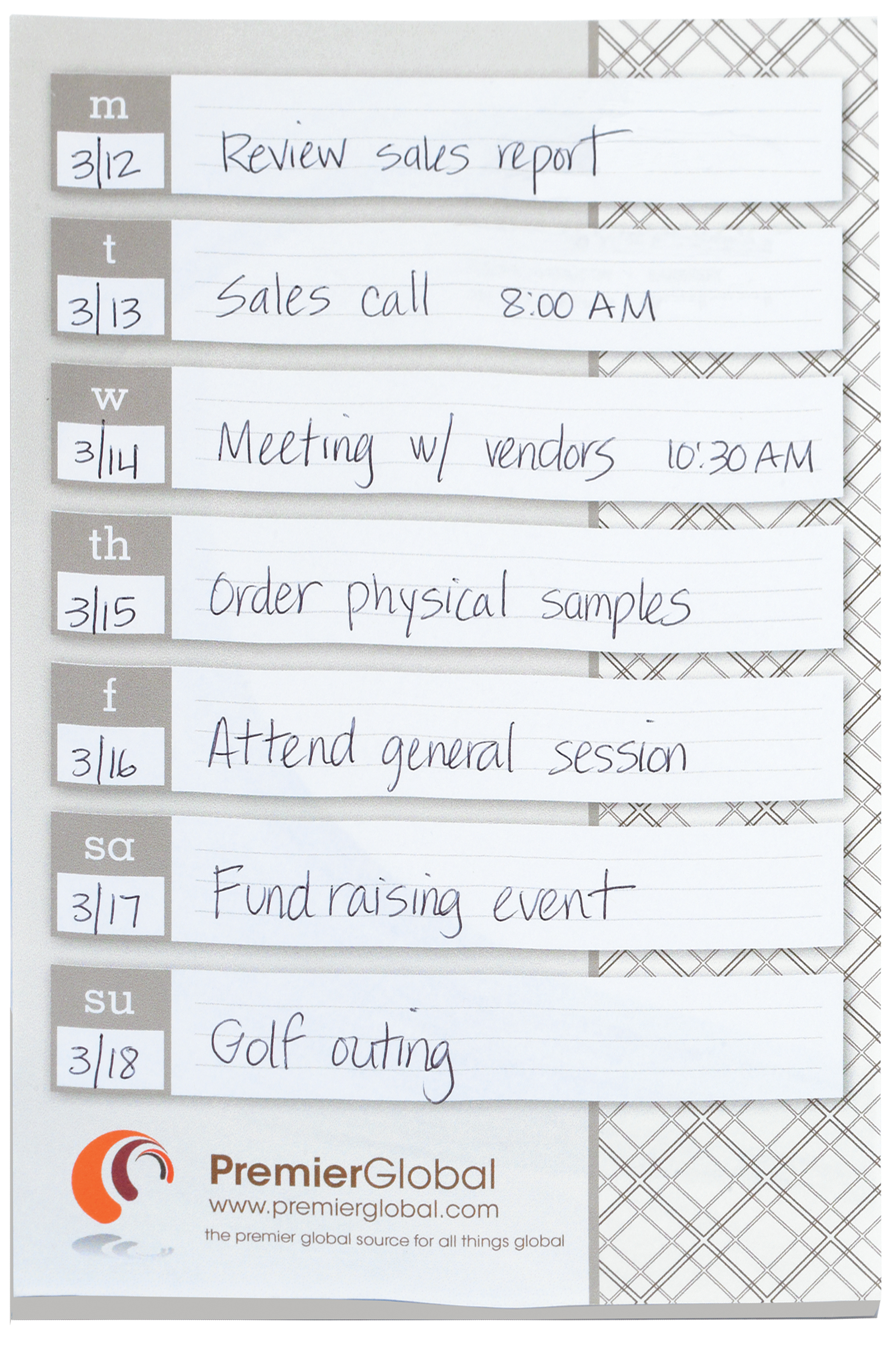 Souvenir® Sticky Note™ 6" x 9" Large Pad, 25 sheet 25