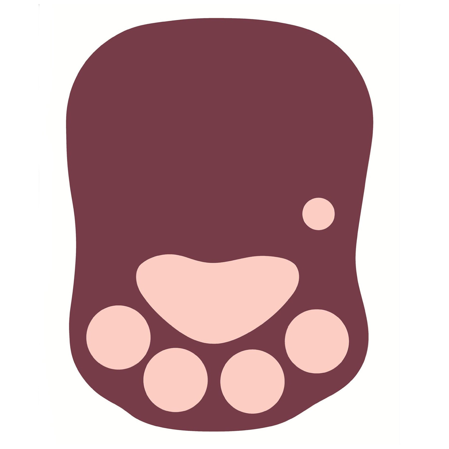 Cat Paw Mouse Pad With Wrist Support 13