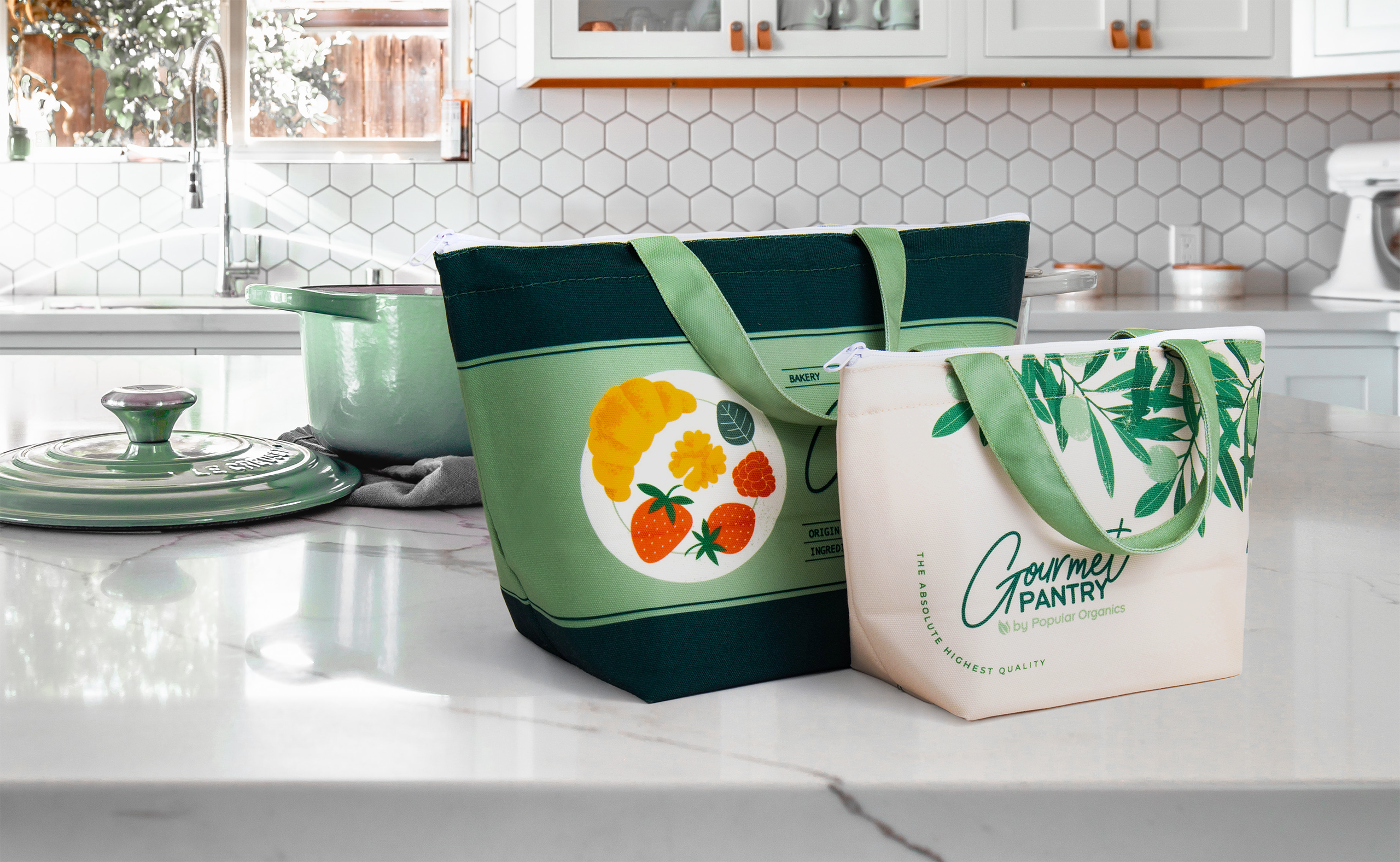 Recycled Canvas Small Lunch Cooler 4