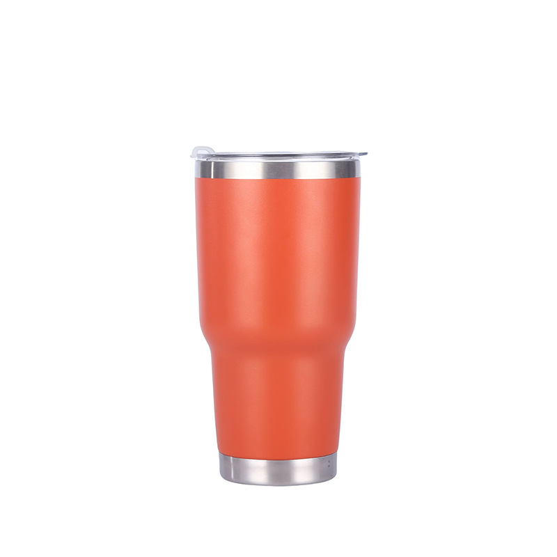 30oz Insulated Tumbler w/Lid Durable Insulated Coffee Mug 25