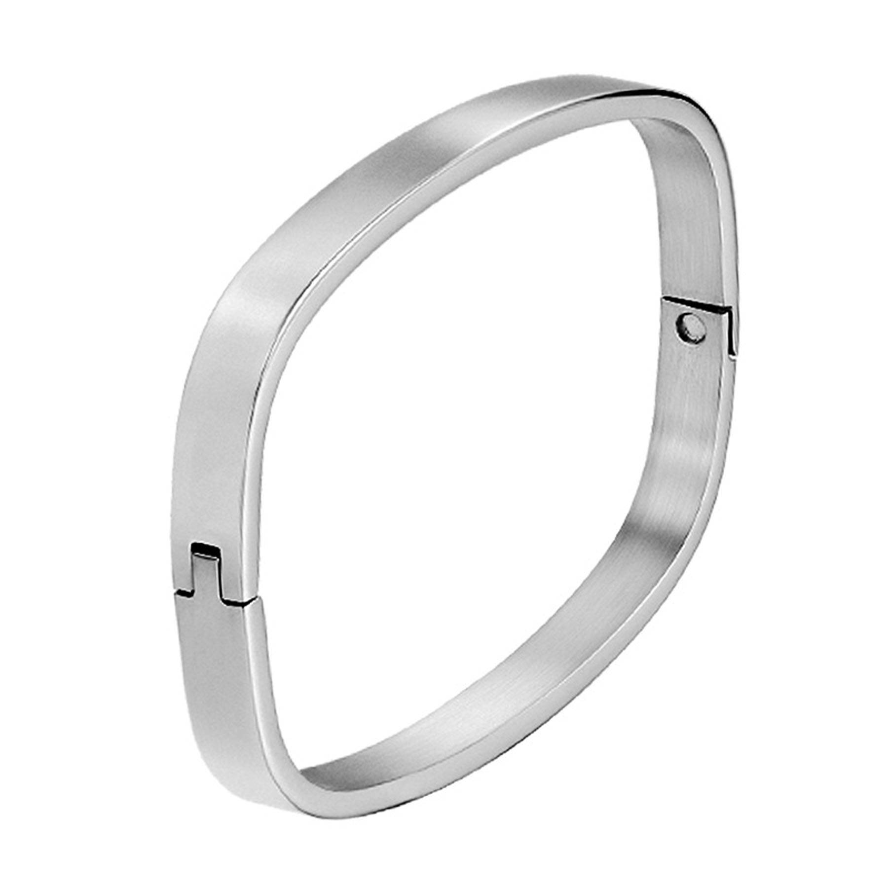 Square titanium steel bracelet 3