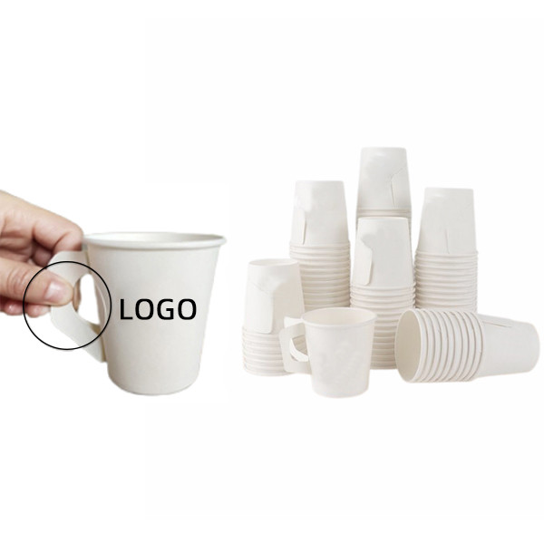 7 oz Disposable Paper Cup W/ Handle 2