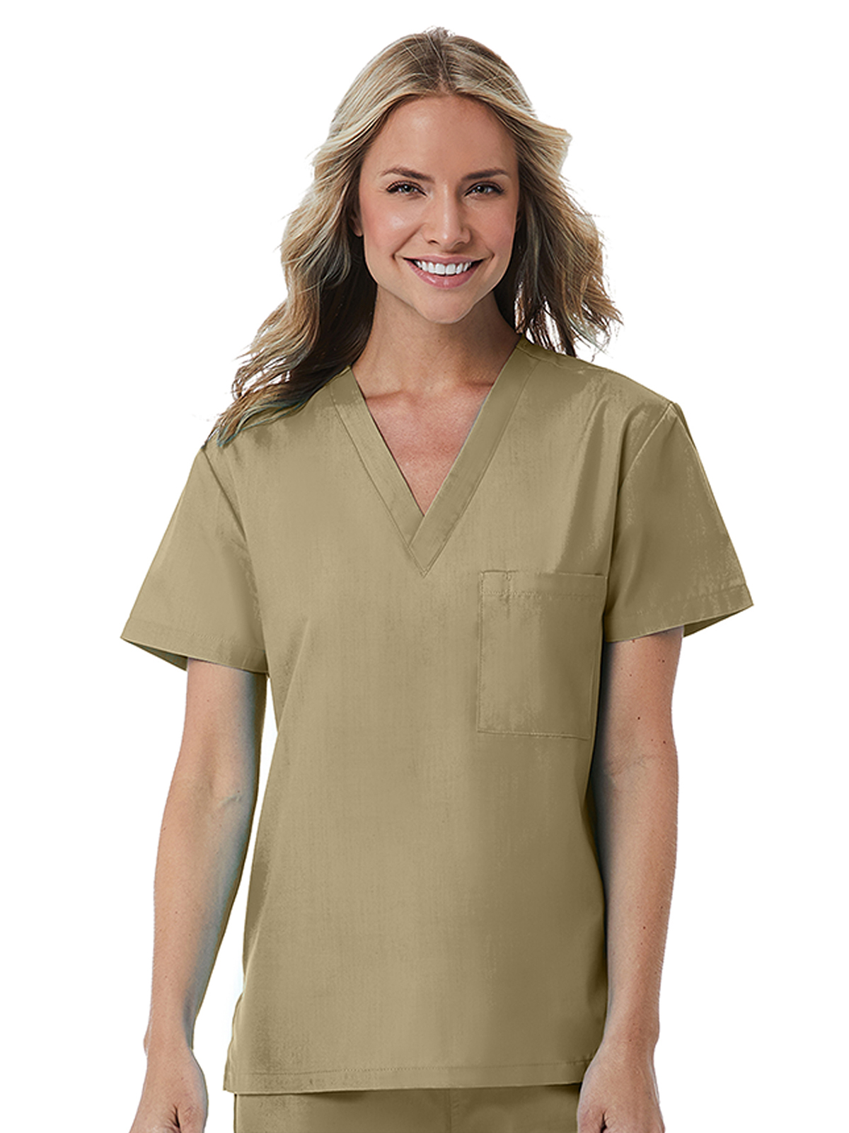 Maevn - Red Panda - Unisex One-Pocket V-Neck Top 28