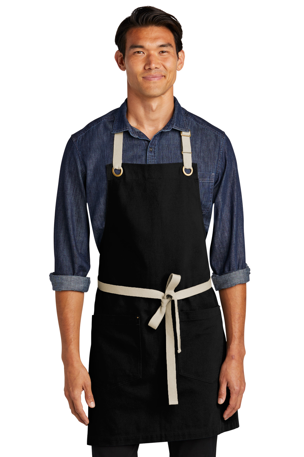 Canvas Full-Length Two-Pocket Apron