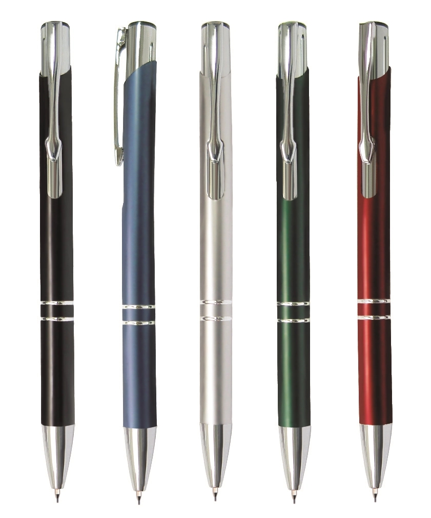 Aluminum click mechanical pencil 1